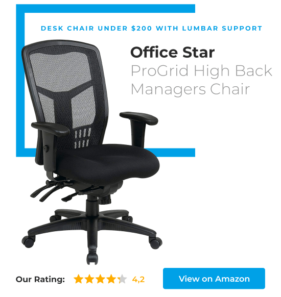 Office Star ProGrid High Back Chair For Managers Office Star ProGrid High Back Chair
