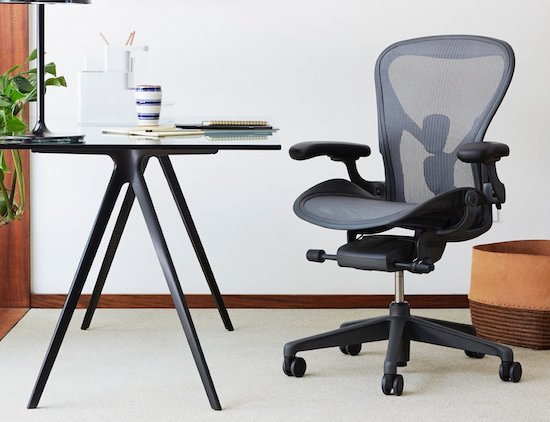 Herman Miller Aeron chair with PostureFit SL